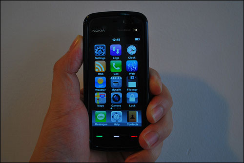 諾基亞5800XM 88元軟件改造，體驗(yàn)iPhone式智能交互